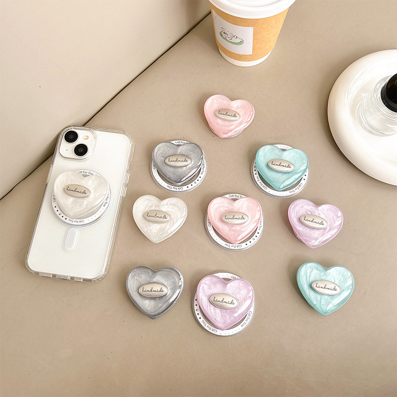 Phone Accessories And Gadgets - Korean INS Bling Shell Partten Love