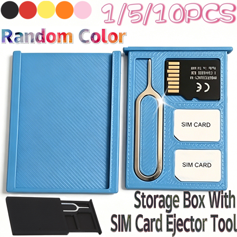 Micro Sd Card - Portable PLA Memory Card Storage Holder