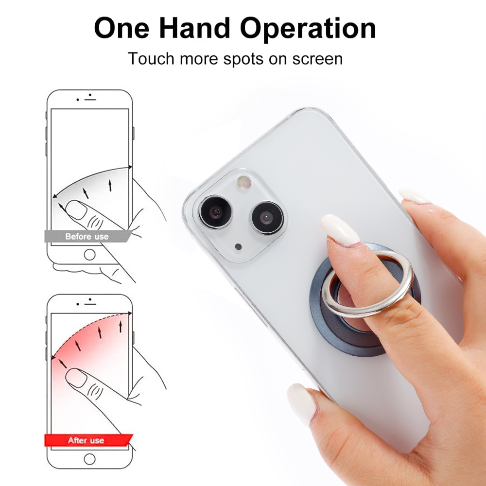 360Rotating Finger Ring Phone  - огляд і ціна Phone Accessories And Gadgets