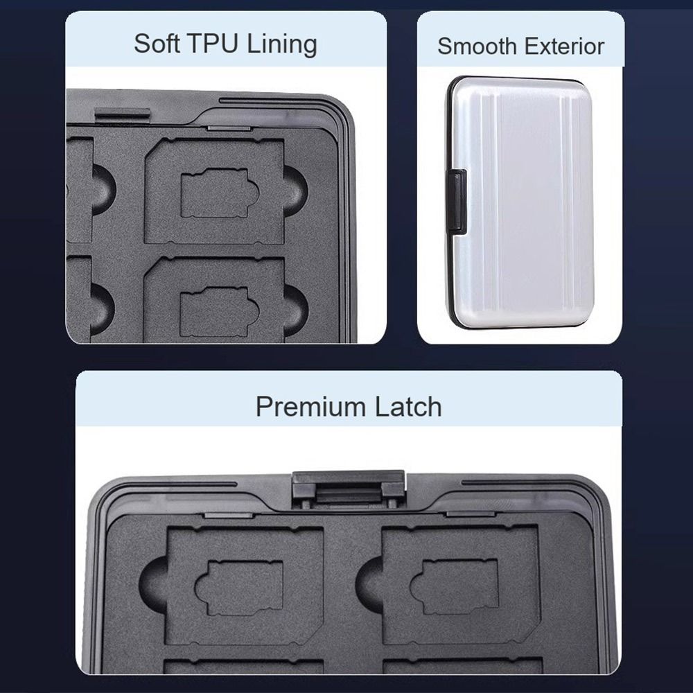 16 Slot Memory Card Case Dual  - огляд і ціна Micro Sd Card