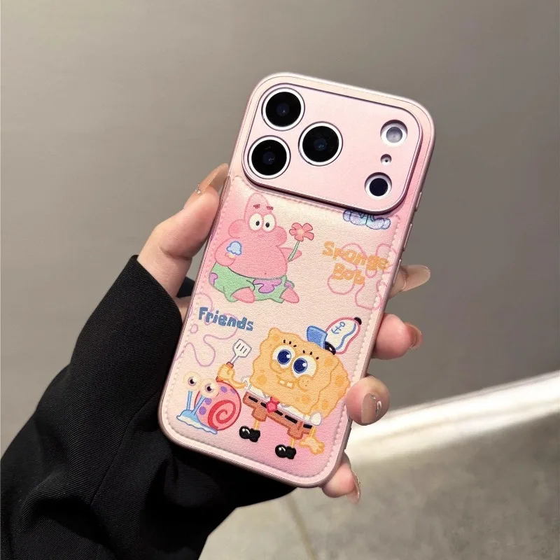 Cute Anime SpongeBob Pink Prem - огляд і ціна Phone Accessories Trending Products
