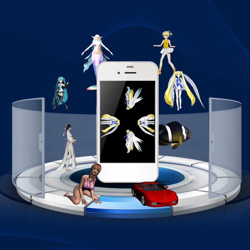 3D Holographic Projector Pyram - огляд і ціна Phone Accessories Images