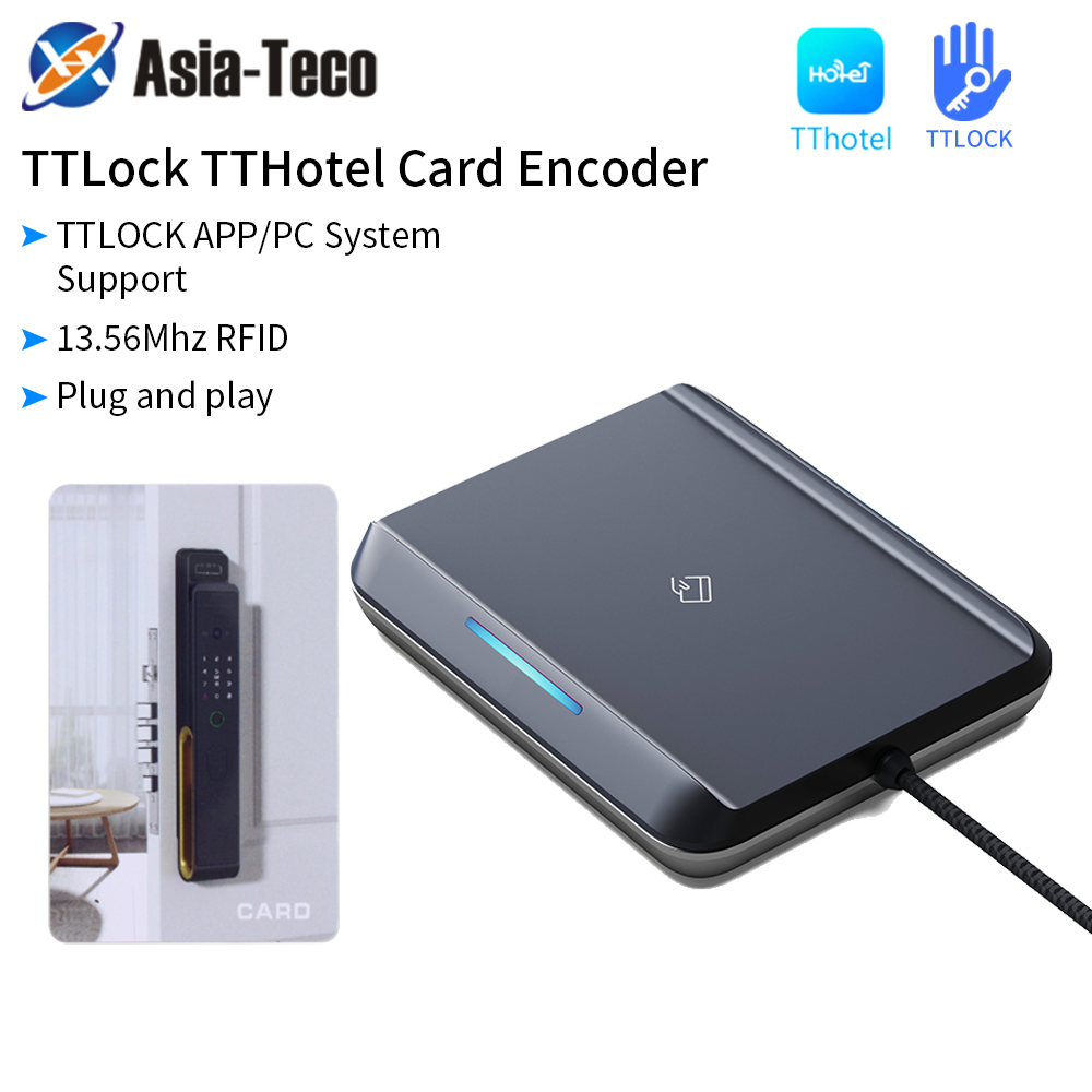 TTLOCK APP USB Hotel Room Key  - огляд і ціна Nfc Card Reader