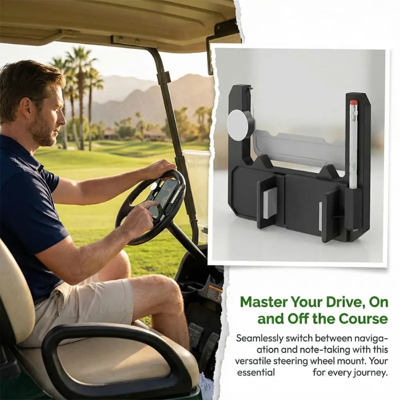 Golf Cart Phone Holder for Ste - огляд і ціна Phone Accessories For Your Car