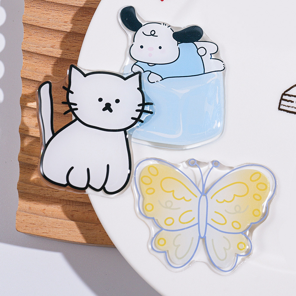 Cute Cartoon Grip Tok Acrylic  - огляд і ціна Phone Accessories And Gadgets
