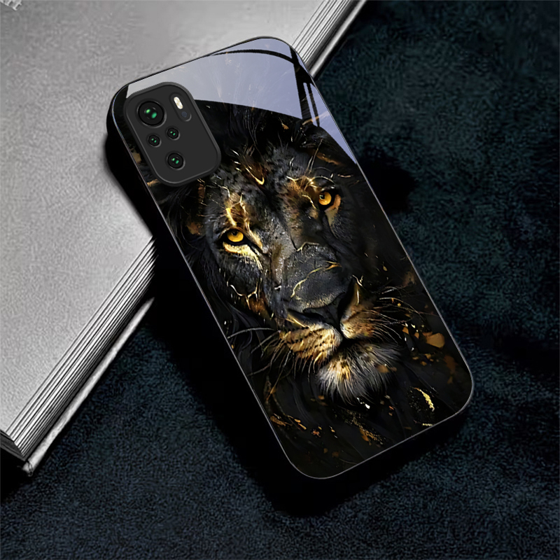 Lion With Golden Black Glass P - огляд і ціна Xiaomi Redmi Note 13