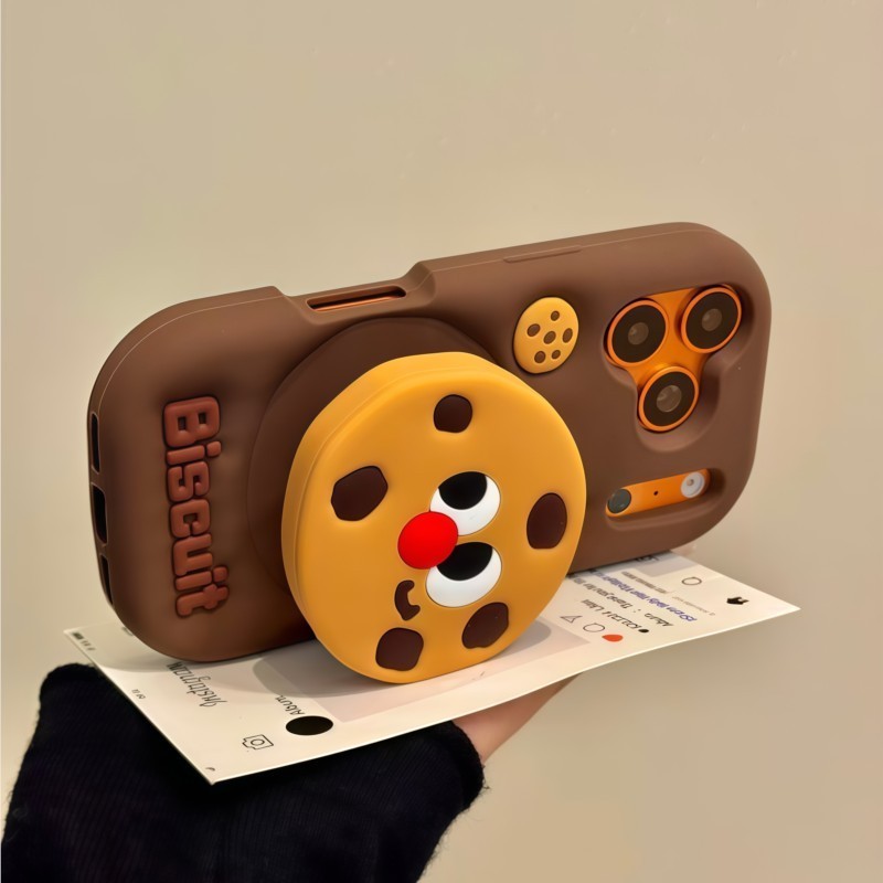 3D Cartoon Kawaii Biscuit Bear - огляд і ціна Phone Accessories For Girls