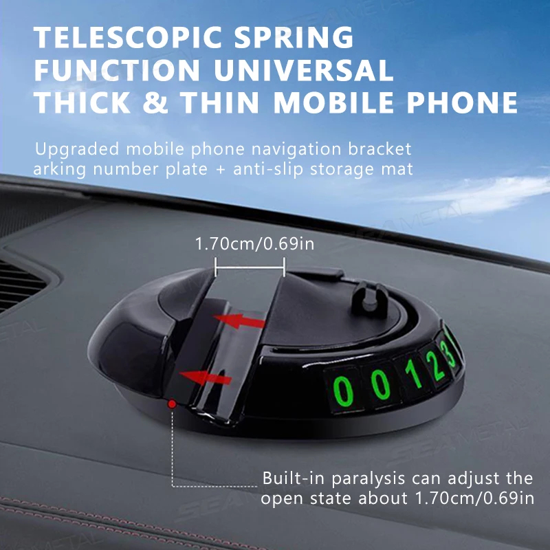 2‑in‑1 360° Rotatable Car Phon - огляд і ціна Phone Accessories For Your Car