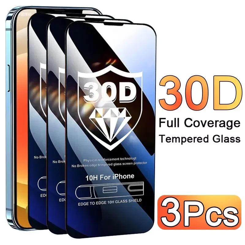 3PCS Glass Protector Phone Cas - огляд і ціна Phone Accessories And Gadgets