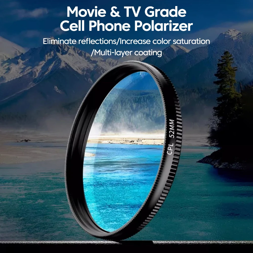 New 52mm CPL Mobile Phone Lens - огляд і ціна Phone Accessories And Gadgets