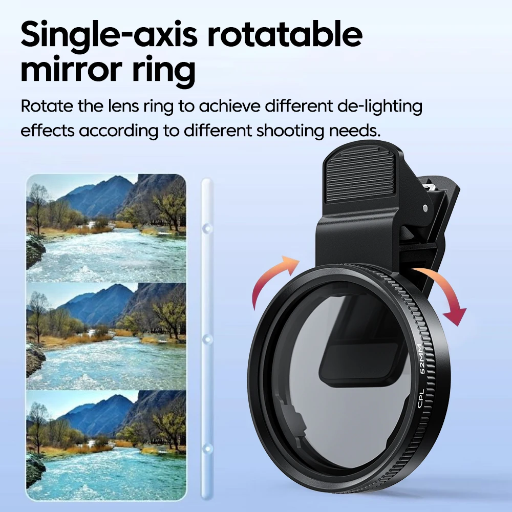 New 52mm CPL Mobile Phone Lens - огляд і ціна Phone Accessories And Gadgets